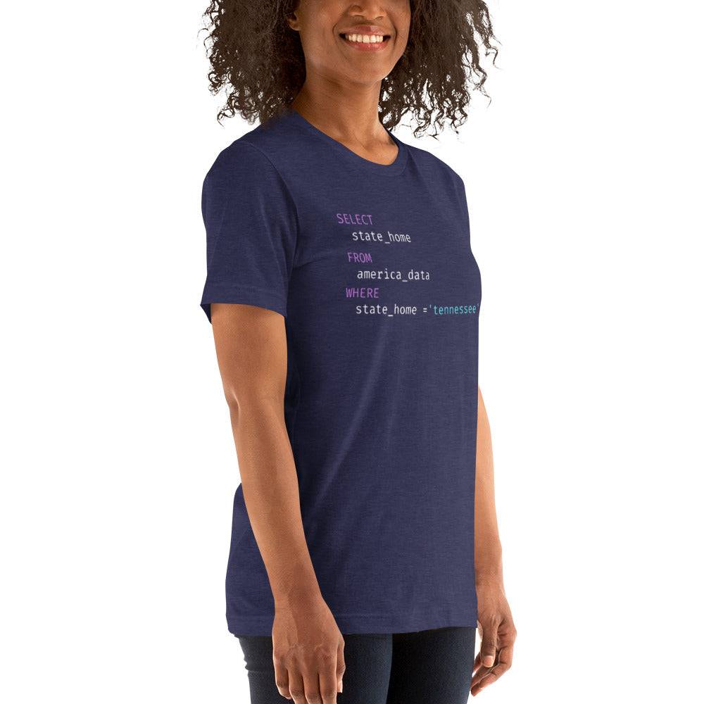 Tennessee Query Unisex t-shirt